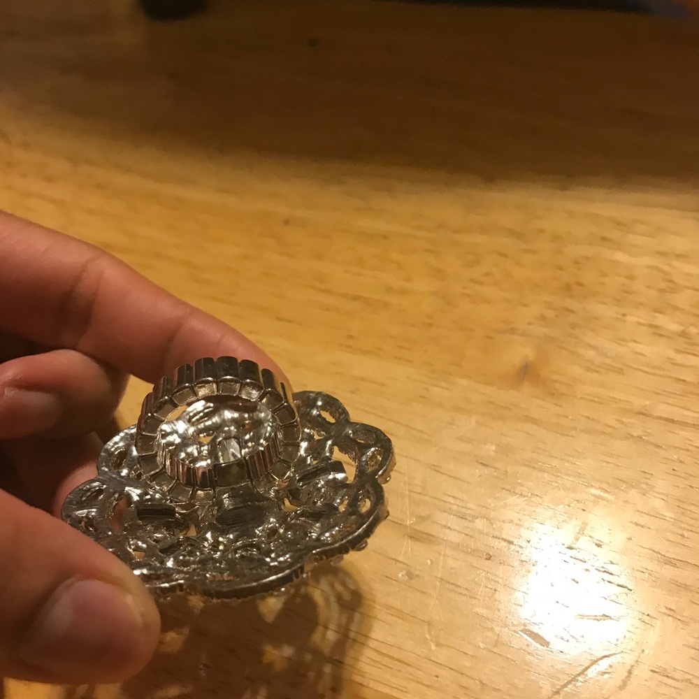 RHINESTONE ELASTIC BAND RING $3 - Picture 3 of 4